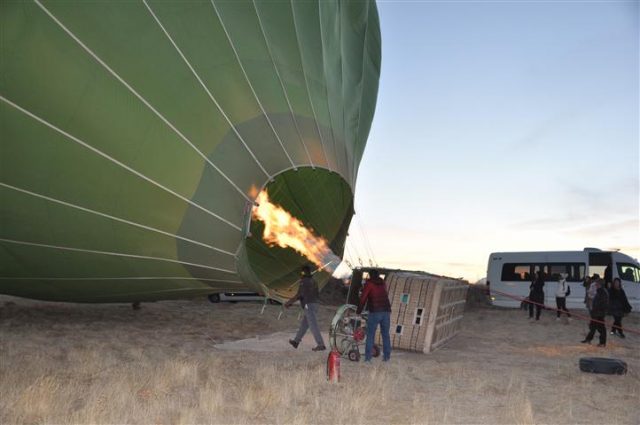 Balon Uçuşu Öncesi Son Hazırlıklar