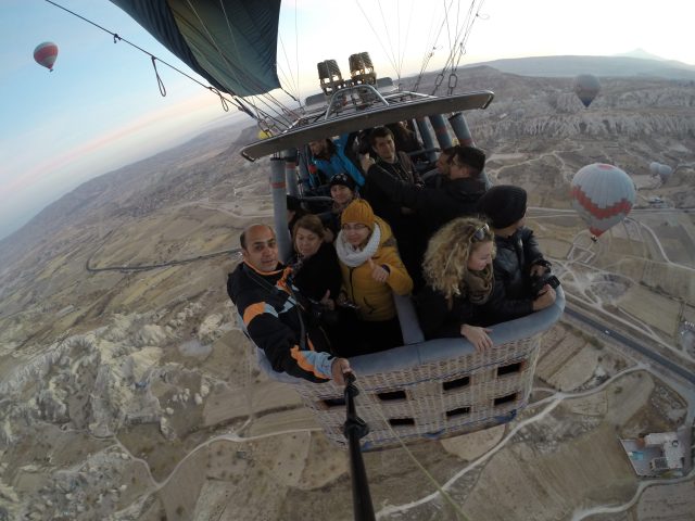 Balon Uçuşu ve Kapadokya Manzarası 