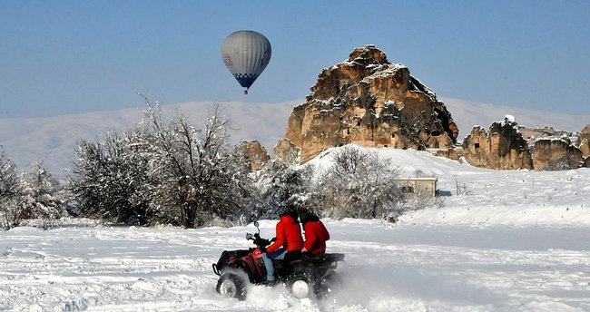 Kapadokya Kış Manzarası