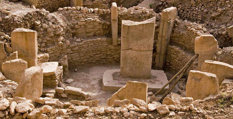 Şanlıurfa Göbekli Tepe Kazı Çalışması