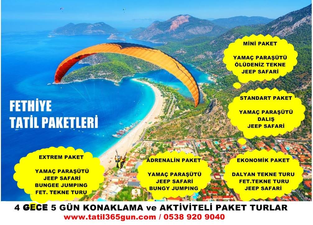 Ölüdeniz Magic Tulip Hotel Tatil Paketi Fiyat