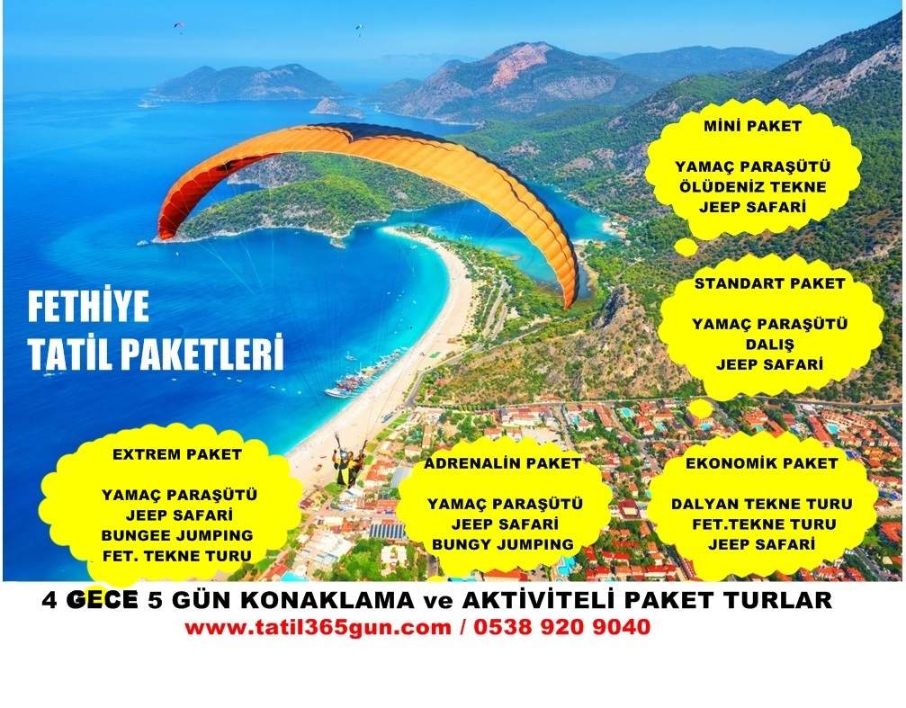 Ölüdeniz Blue Star Hotel Tatil Paketi Fiyatı