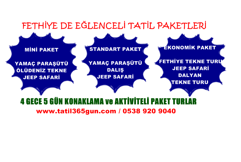 Fethiye Tatil Paketleri 2 1