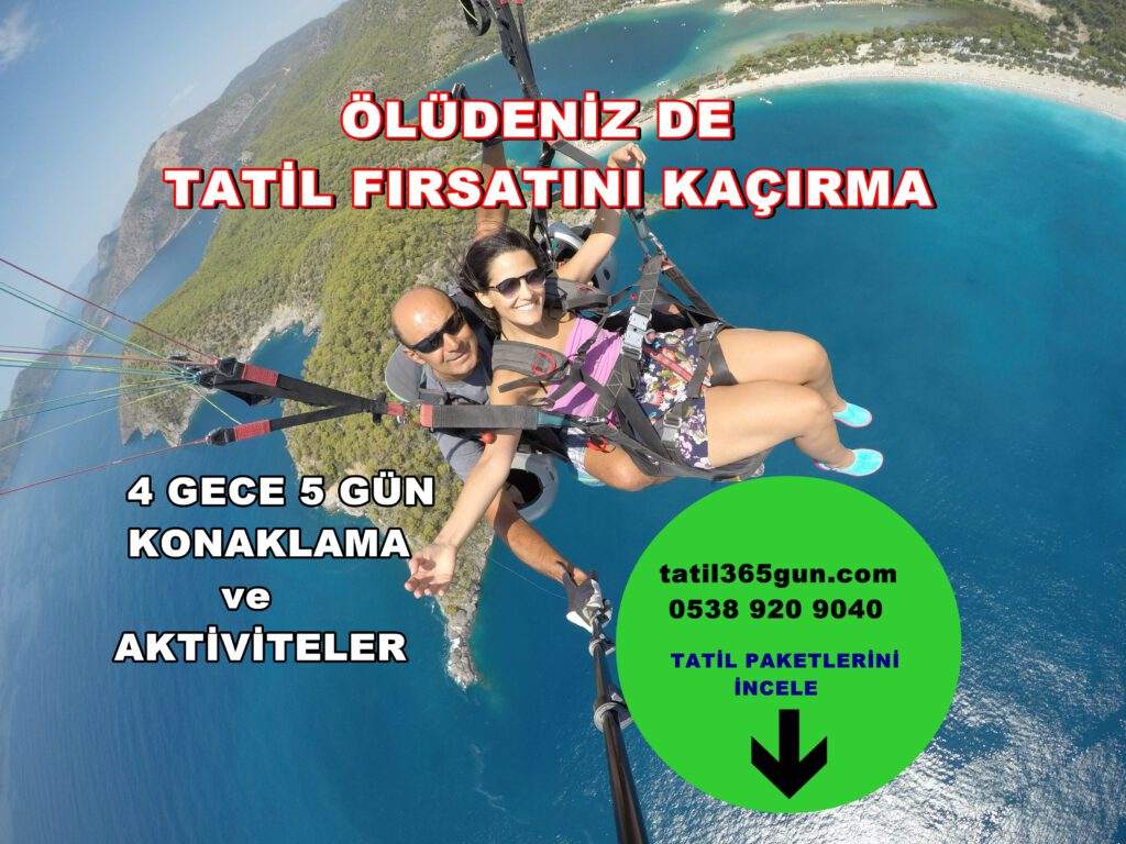 Fethiye Ölüdeniz Hotelleri Tatil Paketi Fiyatı 