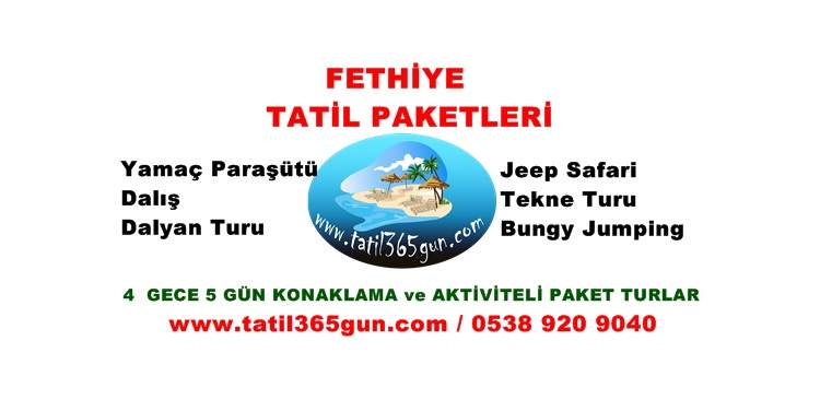 Fethiye Mavi Yaprak Hotel Tatil Paketi Fiyatı