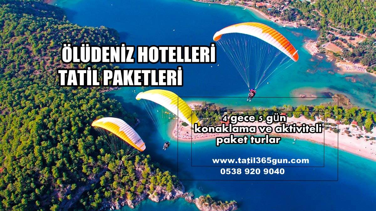 Oludeniz Fethiye Yamac Parasutu